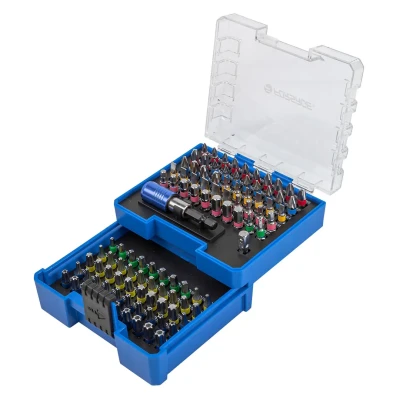 Набор бит 102 пр.,в пластиковом кейсе