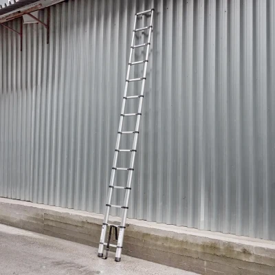 Лестница телескопическая алюм. бытовая 4.1м (14ступ.)