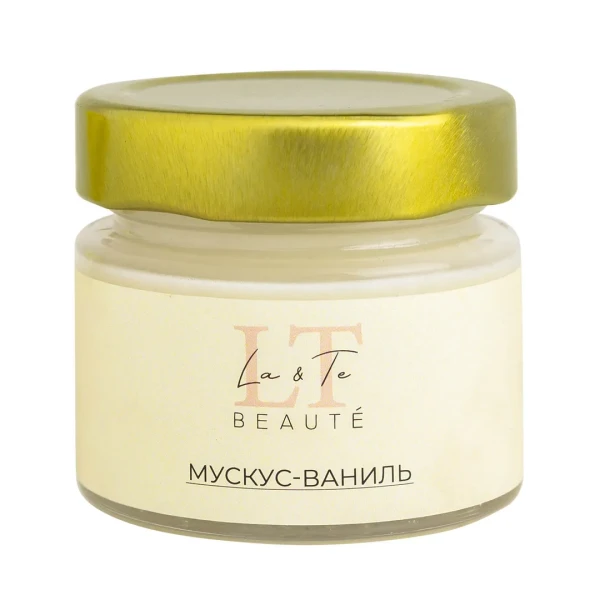 Свеча ароматическая 100 мл Мускус&Ваниль