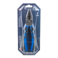 Плоскогубцы многофункциональные ''Profi'' 200мм Cr-V 6150+доп. закалка (усилие сжатия увеличино на 60%), в блистере