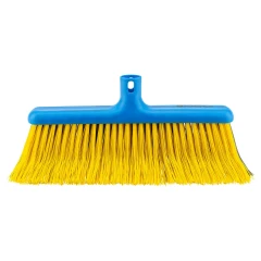 Щетка для уборки в пластиковом корпусе под ''черенок''(ширина щетки 30см, пластиковая проволока 5х30рядов)