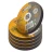 Круг отрезной по металлу 125x1.2x22.2мм (к-т 50 шт)