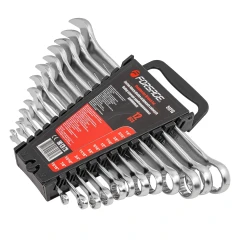 Набор ключей комбинированных дюймовых 12пр.(1/4,5/16,3/8,7/16,1/2,9/16,5/8,11/16,3/4,13/16,7/8,15/16'')в пластиковом держателе