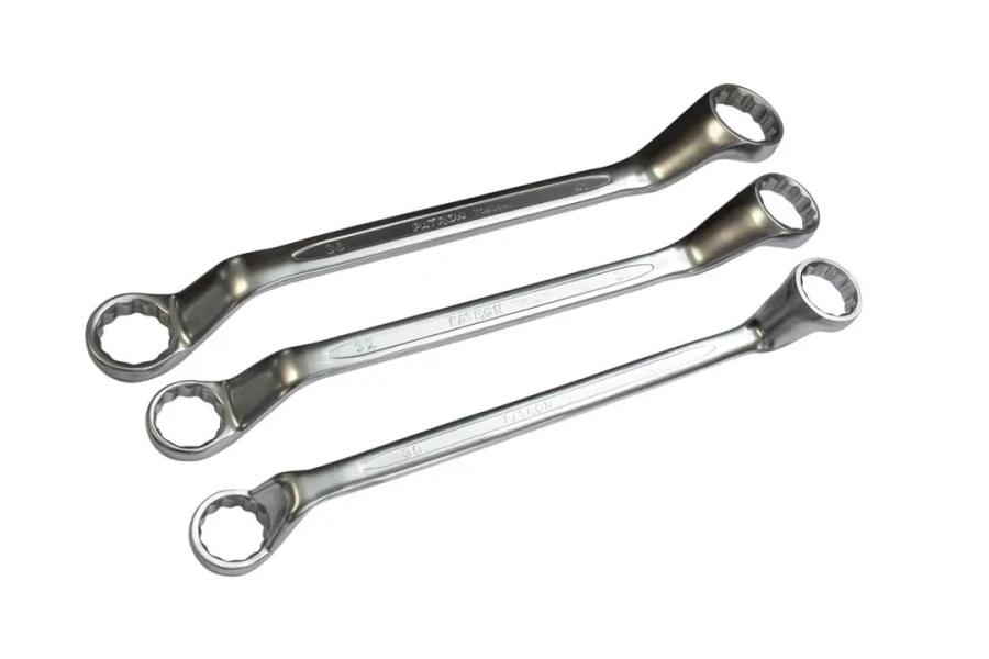 Ключ накидной отогнутый на 45грд. 32х36 мм