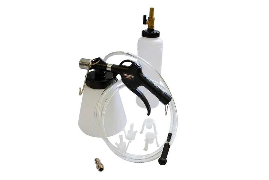 Приспособление для замены тормозной жидкости + мерный бачок (пневмо)