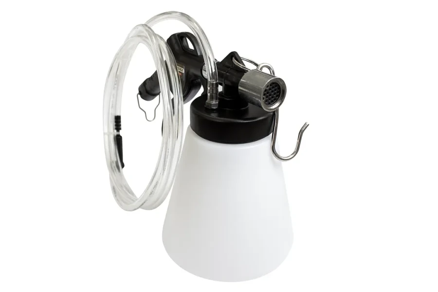 Приспособление для замены тормозной жидкости + мерный бачок (пневмо)