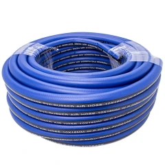 Шланг резиновый воздушный армированный 10мм x 16мм x 15м (20-60бар, раб. t от -30 до +70°С)