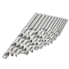 Набор сверл по металлу HSS, 13пр.(1.5/2/2.5/3/3.2/3.5/4/4.5/4.8/5/5.5/6/6.5мм), в пластиковом футляре