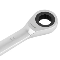 Ключи комбинированные трещоточные, набор 5пр. (10, 12-14, 17мм)