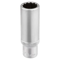 Головка глубокая 11мм (12гр.), 1/4''