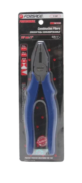 Плоскогубцы многофункциональные ''Profi''6''-150мм CR-V (толщина металла: медь - 2.3мм, сталь - 1,8мм), в блистере