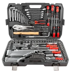 Набор инструментов 142пр. 1/4'', 3/8'', 1/2''(6гр.)(4-32мм)