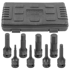 Набор головок-бит ударных 1/2'', 8пр.(Н5,6,8,10,12,14,17,19) ,в кейсе