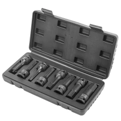 Набор головок-бит ударных 1/2'', 8пр.(Н5,6,8,10,12,14,17,19) ,в кейсе