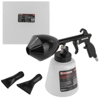 Пистолет пневматический ''Tornado'' для химчистки салона а/м с емкостью 1л (расход воздуха 400 л/мин,6.5-9.6 бар)