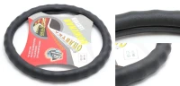 Чехол руля кожа TS-9115-M (black)