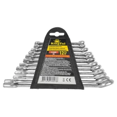 Ключи комбинированные, набор 12пр. (6-15, 17, 19мм)