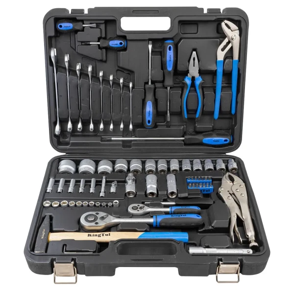 Набор инструментов 72пр.1/2'',1/4''(6гр.)(6-27мм)