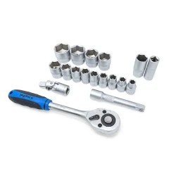 Набор инструментов 72пр.1/2'',1/4''(6гр.)(6-27мм)