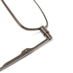 Очки для чтения (+1.00, металлическая оправа), в пластиковом футляре