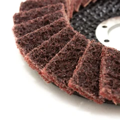 Круг лепестковый зачистной абразивный 125х22.2мм (красный, max об/мин 10000)