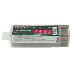 Сверло по металлу 6.35мм HSS+Co(10шт), в пластиковом футляре