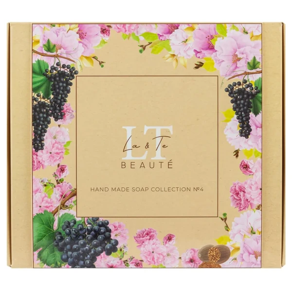 Набор 4( мыло Пряное.Цветы.Виноград)