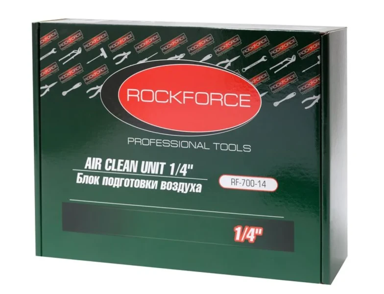 Блок подготовки воздуха 1/4''(фильтр 55мл,5Мк+ регулятор + маслодобавитель 80мл, 2200л/мин, 5-60°C, max входное/выходное давление: 15/10bar)