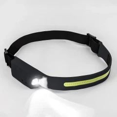 Фонарь налобный ударопрочный (3-4.5V, 3W, IPX4)