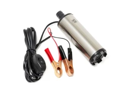 Насос для перекачки топлива (24V, 60W, 30л/мин, Ø51мм, Ø выходного отв. 19мм)