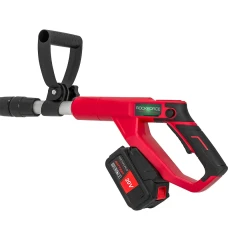 Снегоуборщик аккумуляторный с регулир.телескоп.стойкой 92-110см(ширина уборки 26см,высота уборки 16см,max дальность выброса 5.5м,101дБ,2700об/мин)