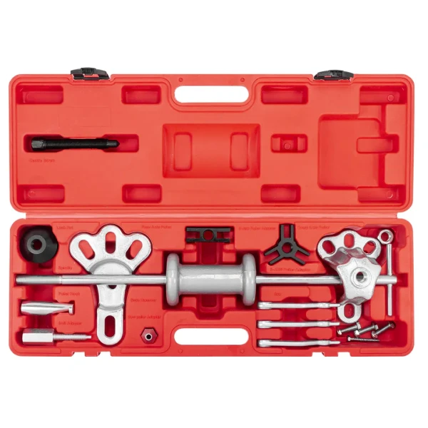 Молоток обратный для снятия подшипников в комплекте со сменными лапами, 17пр.