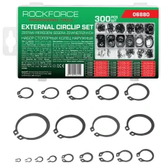 Стопорные кольца наружные, набор 300пр.