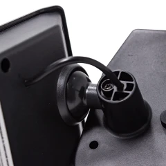 Светильник светодиодный на солнечной батарее с датчиком движения и пультом(COB66,6500К,t заряда 8ч,t раб 7ч,батарея:3.7V,2400mAh,IP65)