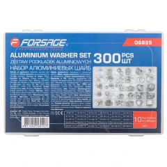 Набор алюминиевых шайб, набор 300шт.