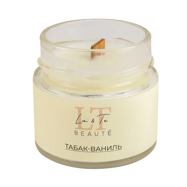 Свеча ароматическая 100 мл Табак&Ваниль