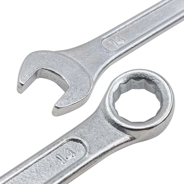 Набор ключей комбинированных 12пр . (8,10-17,19,22,24мм) в пласт. держателе