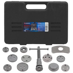 Набор инструментов для обслуживания тормозных цилиндров 13пр., в кейсе