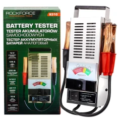 Тестер аккумуляторных батарей аналоговый (12V, 125А)