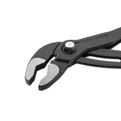 Пассатижи переставные сантехнические с кнопкой фиксации Cr-V 12''-300мм, на блистере