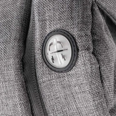 Сумка-рюкзак универсальная(жесткий каркас,утолщенные стенки для защиты ноутбука,выход для кабеля,9карманов,аллюм.фурнитура,водоотталкивающий текстиль)