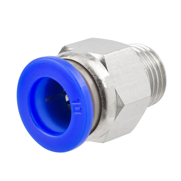 Фитинг для пластиковых трубок 10мм с наружной резьбой 1/4''