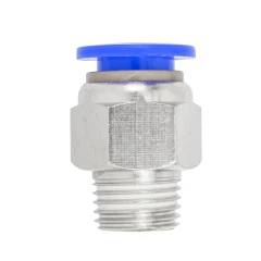 Фитинг для пластиковых трубок 10мм с наружной резьбой 1/4''