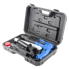 Перфоратор электрический (сверла 6, 8, 10х140мм, зубило плоское20х220мм, пика, уголь-е щетки,220V,50/60Гц,800W,0-1300 об/мин,2.8Дж, max Ø сверл. -24мм