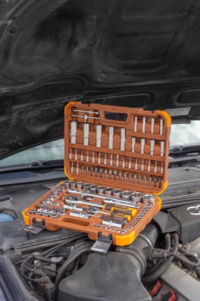 Набор инструментов 108пр. 1/2'', 1/4''(6гр.)(4-32мм)