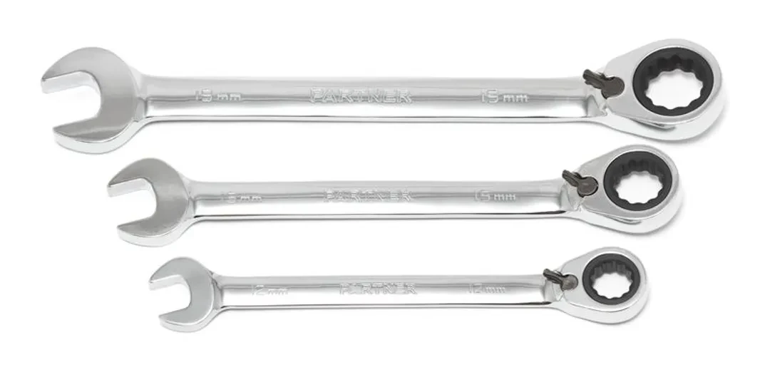 Ключ комбинированный трещоточный с реверсом 18мм