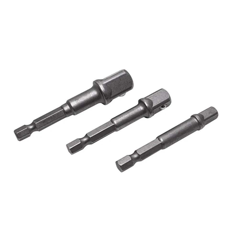 Набор адаптеров 12пр.(1/4Mx3/8F,3/8Mx1/4F,3/8Fx1/2M,1/2Fx3/8M,1/2Fx3/4M,3/4Fx1/2M,битодерж.1/4х6мм,3/х8мм,1/2х10мм,для шур-та 1/4''3/8''1/2'')