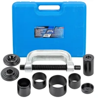 Набор инструментов для снятия и установки шаровых опор, подшипников, сайлентблоков 10пр., в кейсе