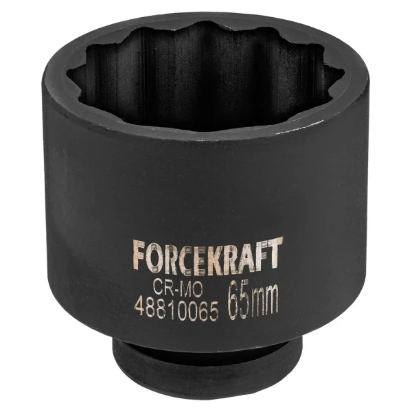 Головка ударная глубокая 65мм (12гр.), 1''