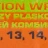 Набор ключей комбинированных 8пр. (6, 8, 10, 12, 13, 14, 17, 19мм).в пластиковом держателе